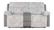 Plush - Reclining Loveseat - Gray