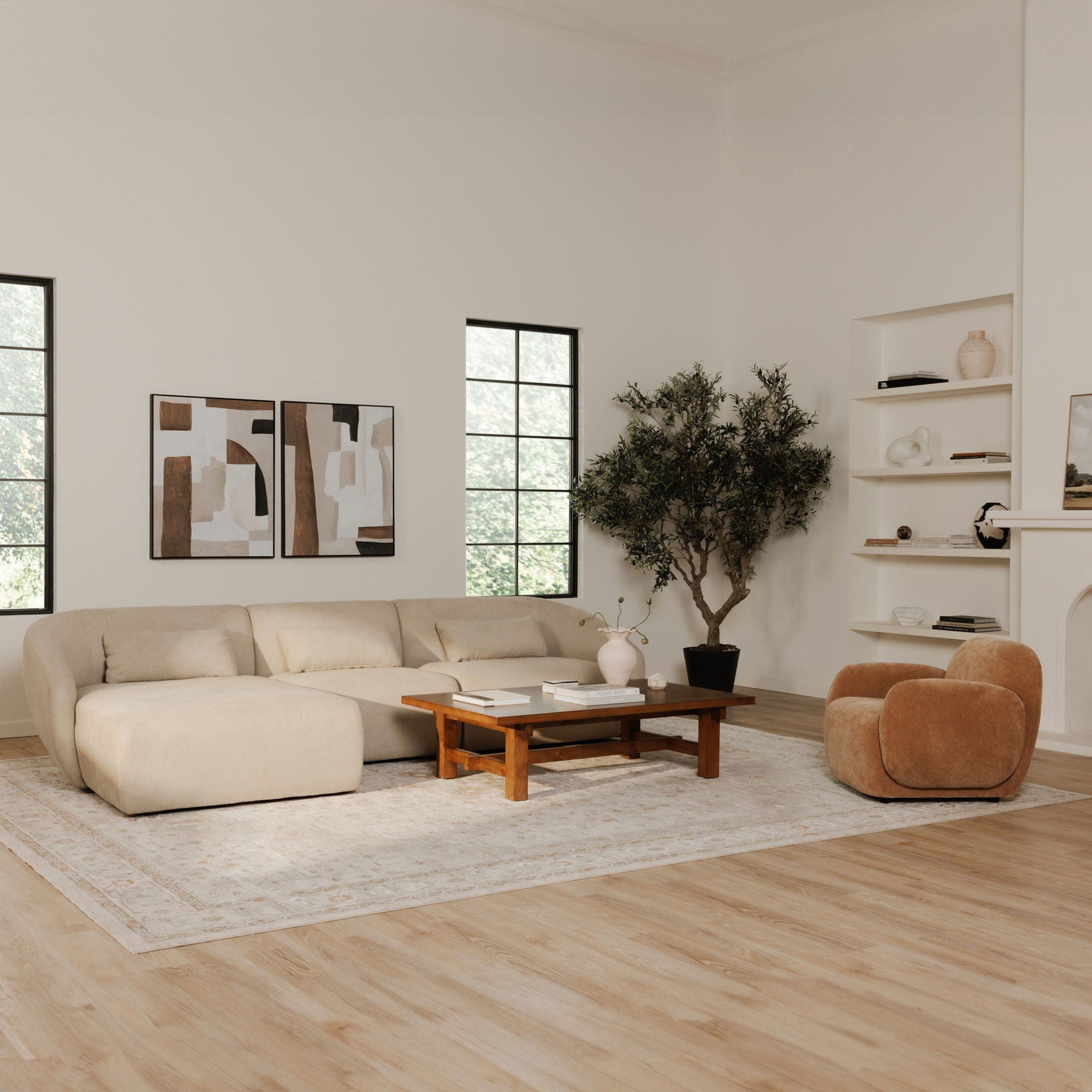 Hazel - Lounge Chair - Copper