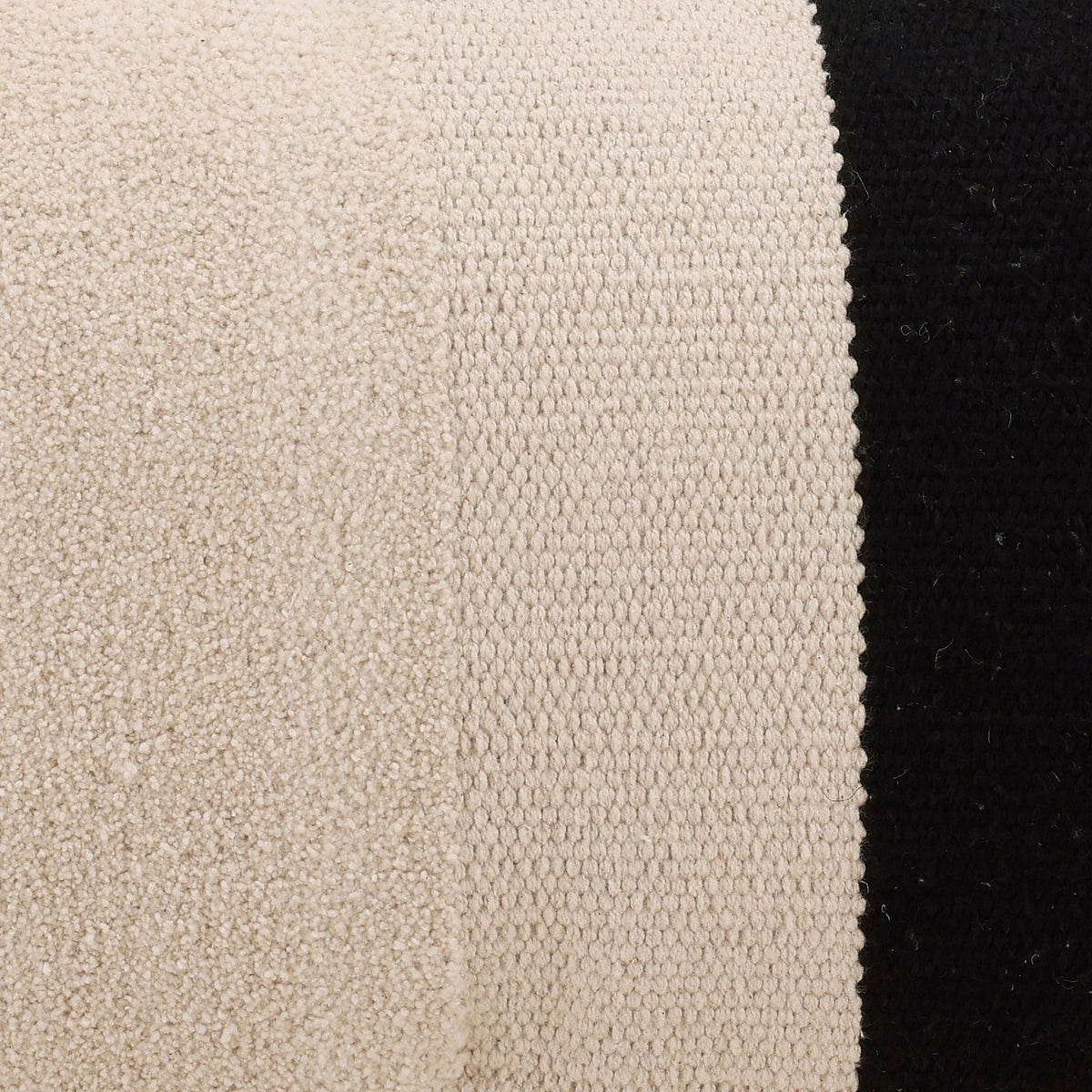 Aija - Pillow - Black And Off White