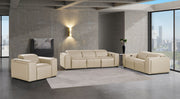 1224 - 6-Piece Modular Power Reclining Sofa, Loveseat & Chair Set In With 5 Power Recliners & Power Headrests