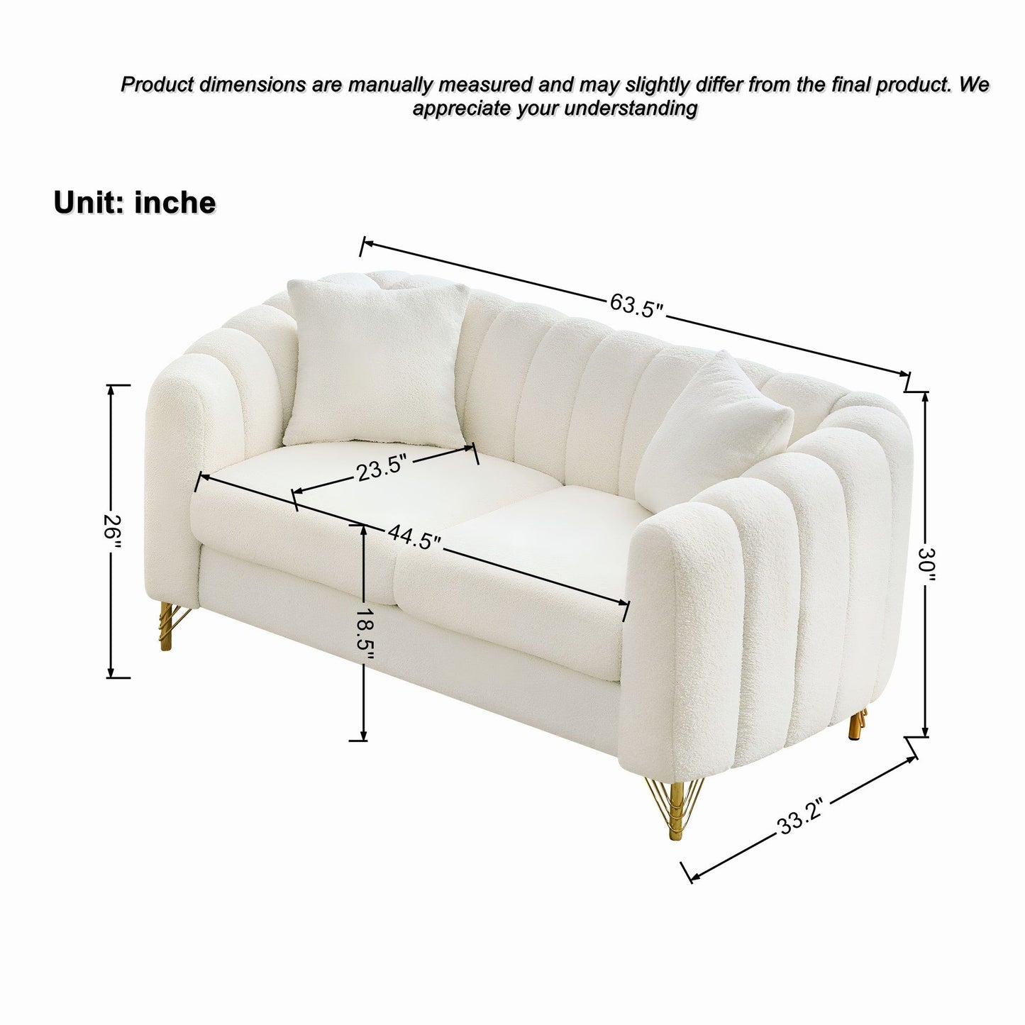 Oversized Sofa, Deep Tufted Couch