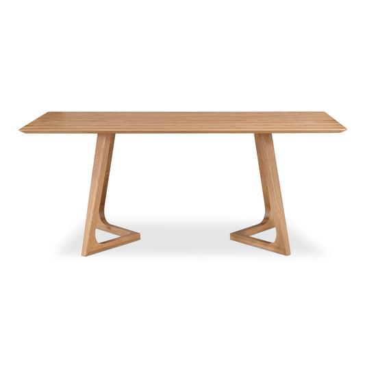 Godenza - Rectangular Dining Table - Light Brown