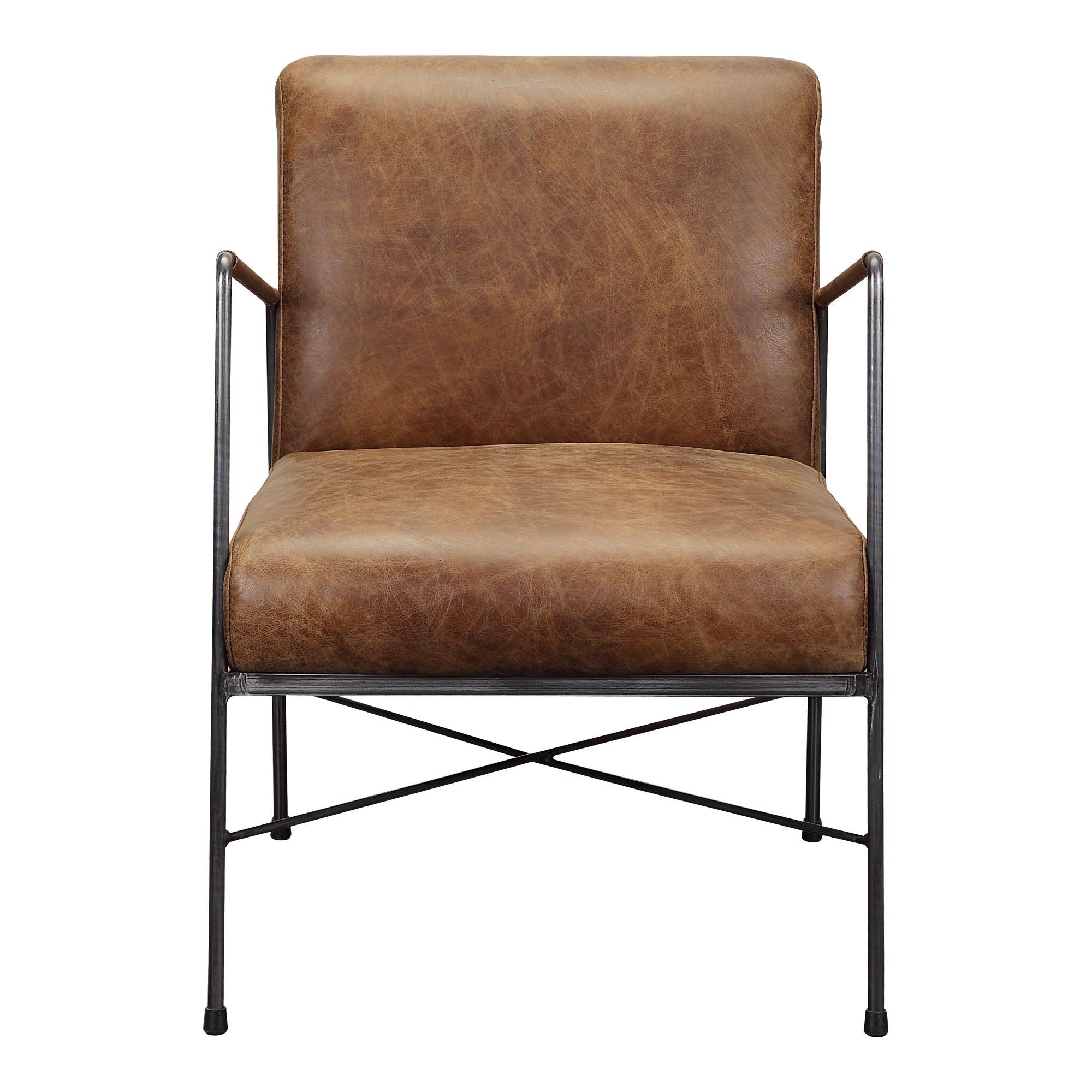 Dagwood Leather Arm Chair