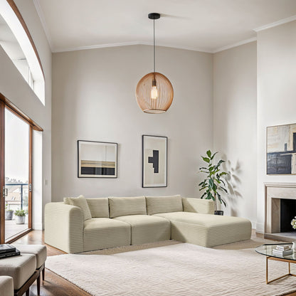 Shaggy - 3 Piece Modular Sectional