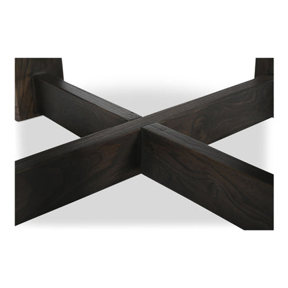 Glenn - Round Dining Table - Dark Brown