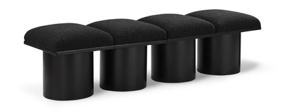Pavilion - 4 Piece Modular Bench With Black Base