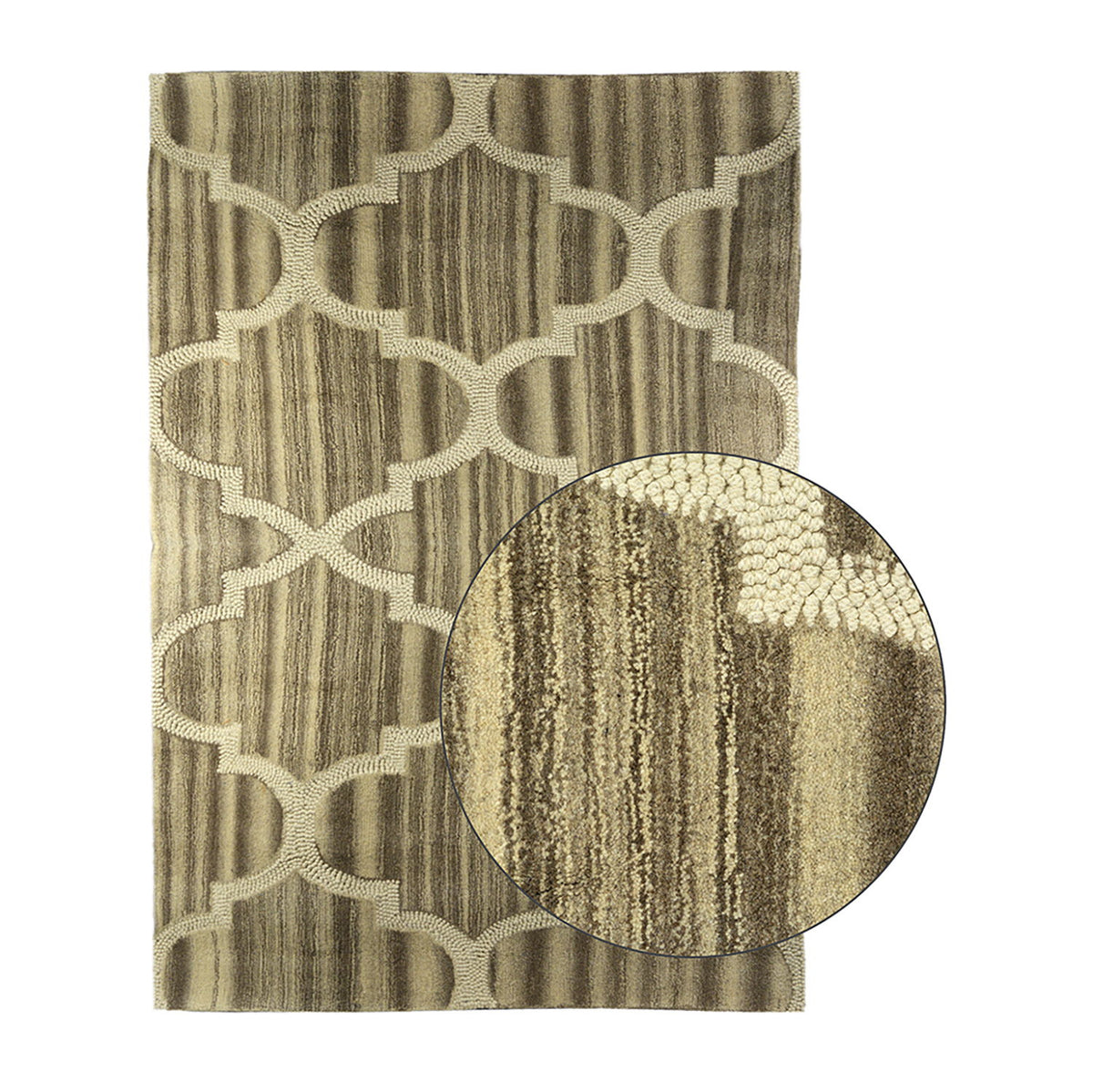 Bengali - 6' × 9' Rug - Green