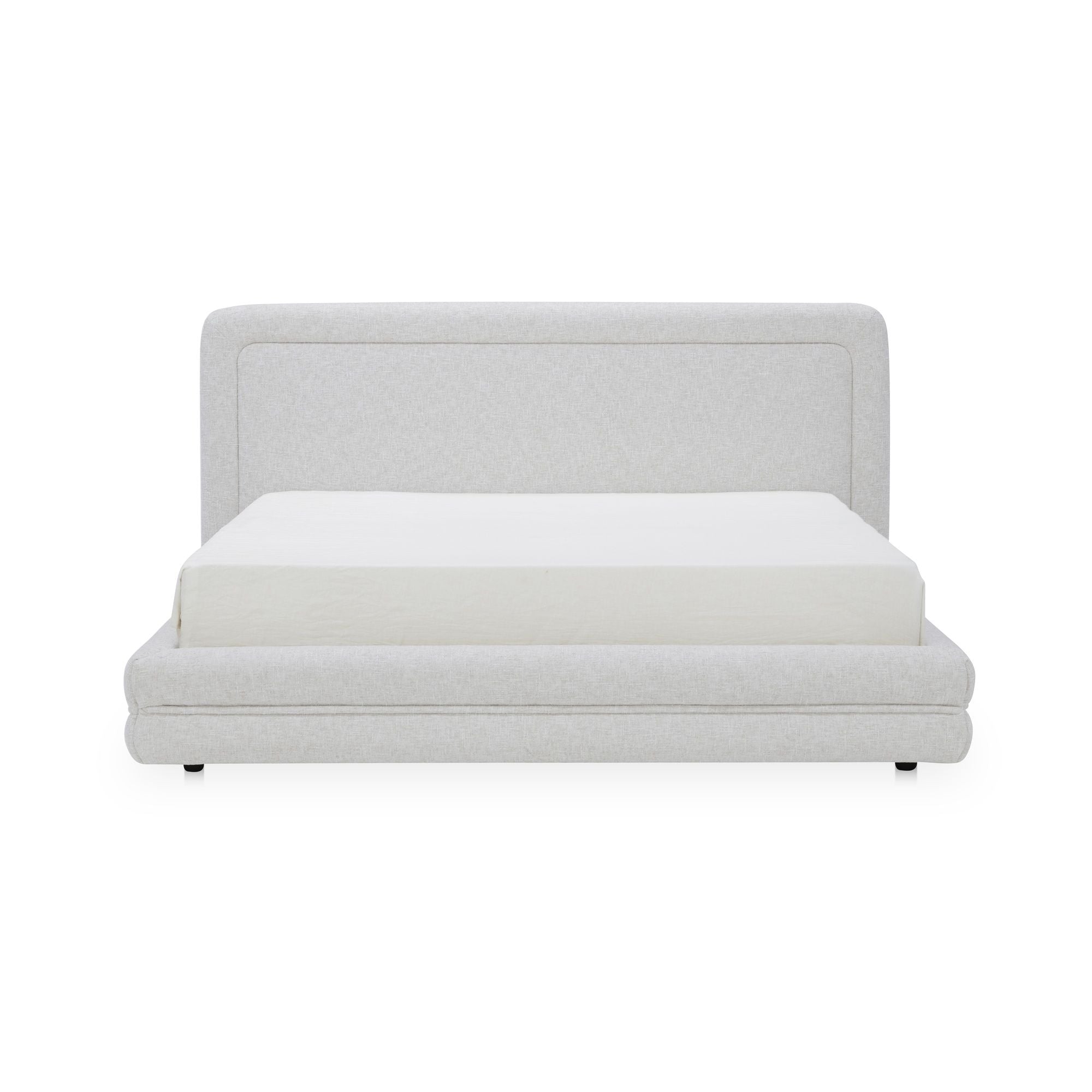 Tory - King Bed - Pebble