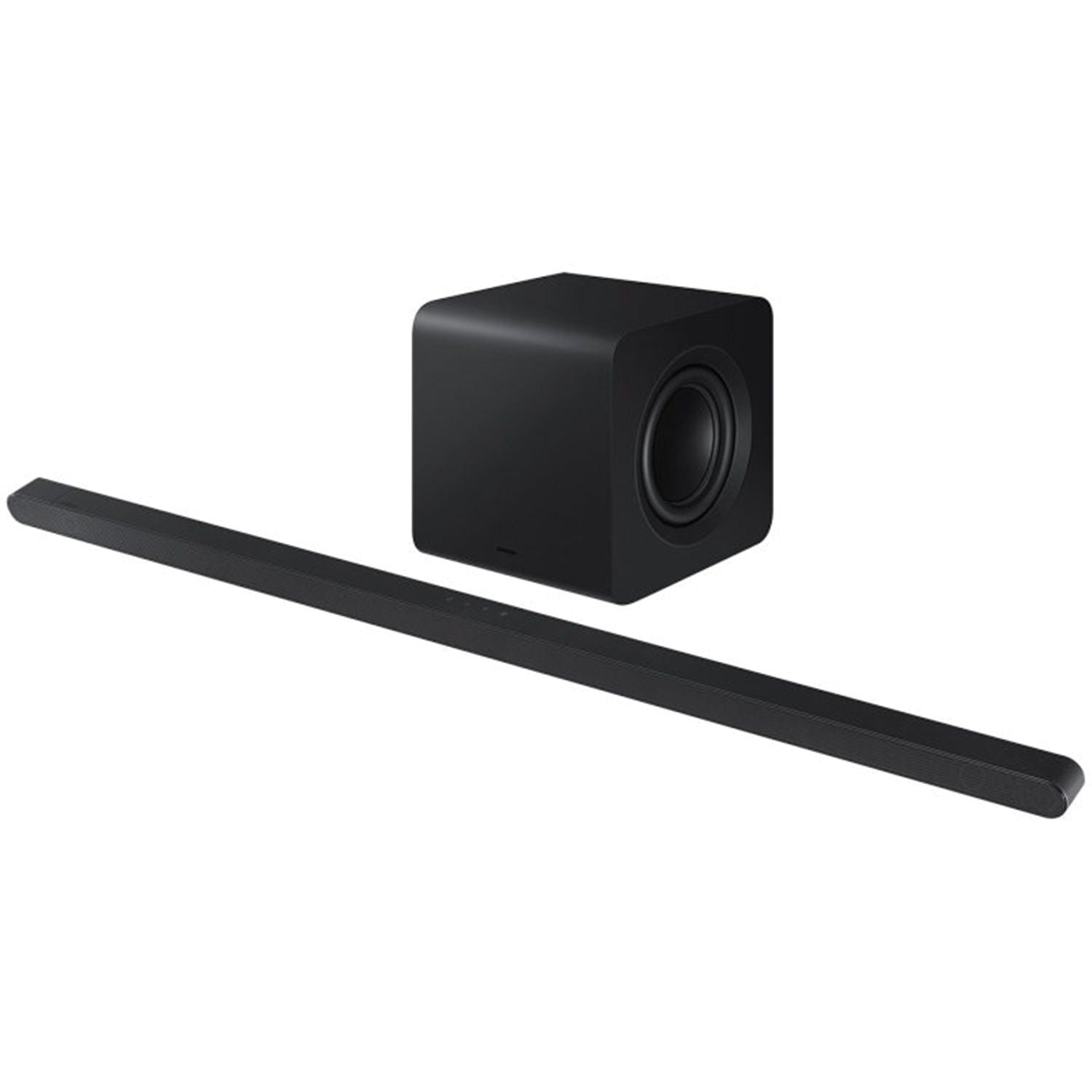 Samsung - 3.1.2 Channel Soundbar With Wireless Sub, Dolby Atmos,330W - Black