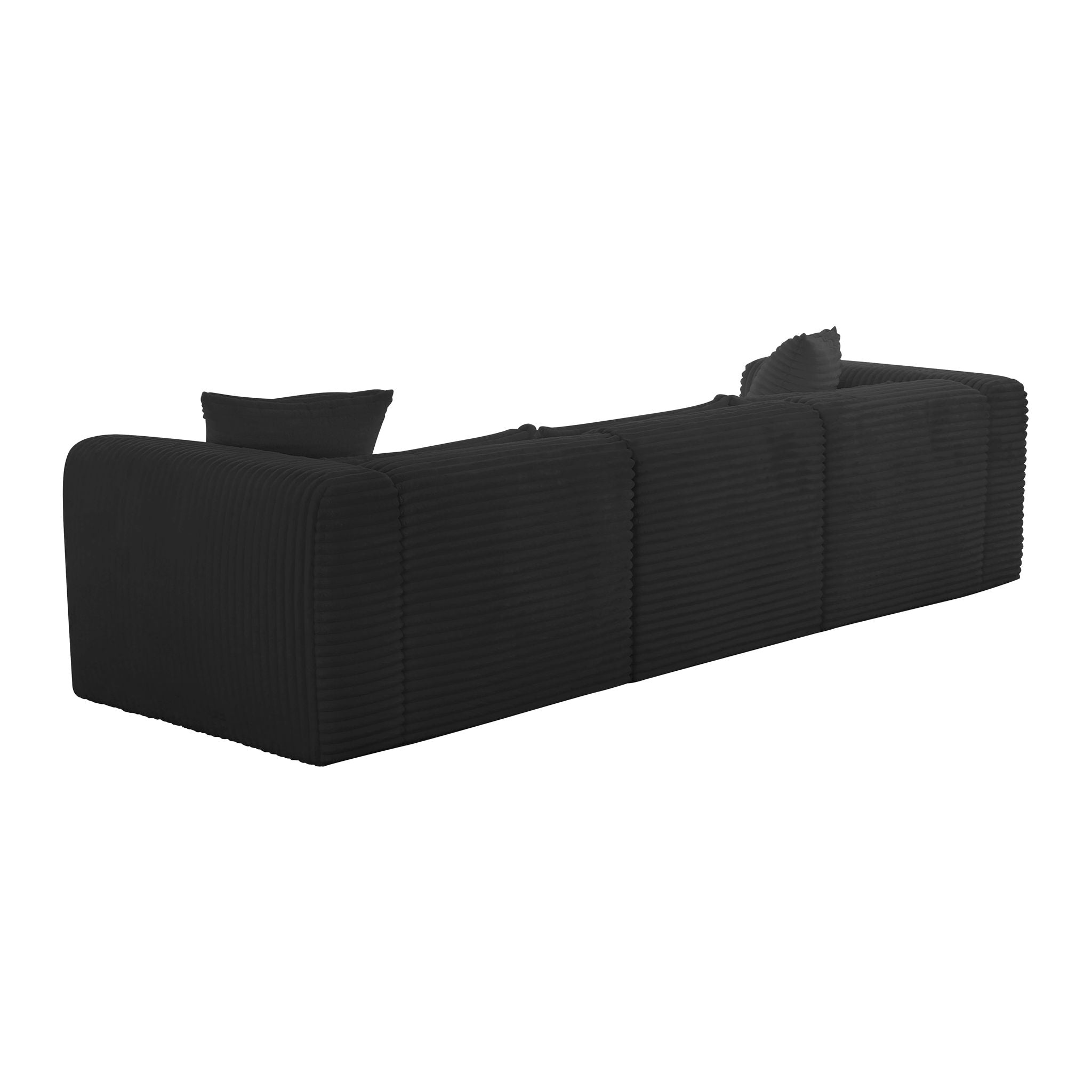 Tarra - Fluffy Oversized Corduroy Modular Sofa