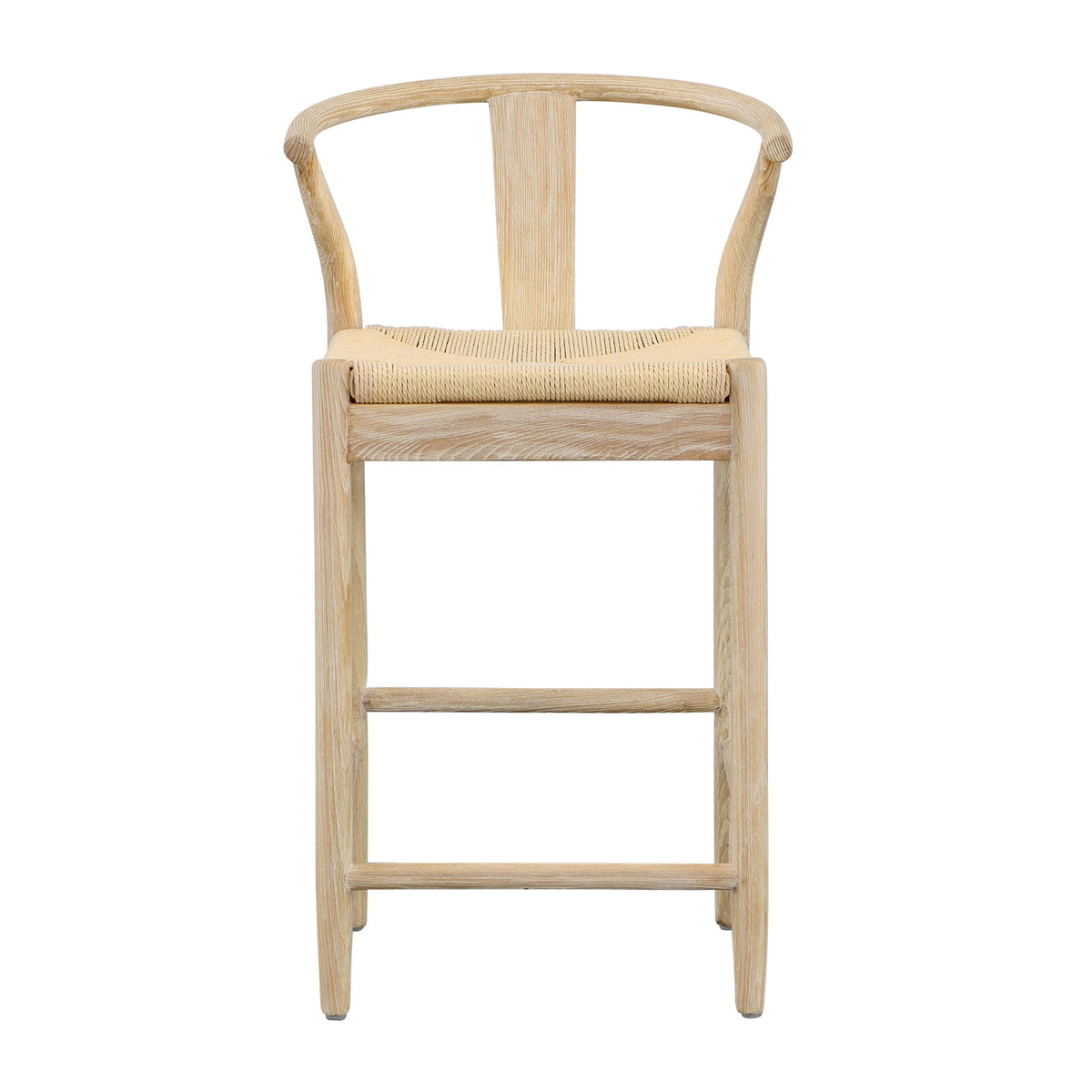 Renault - Counter Stool - Light Bleached Natural