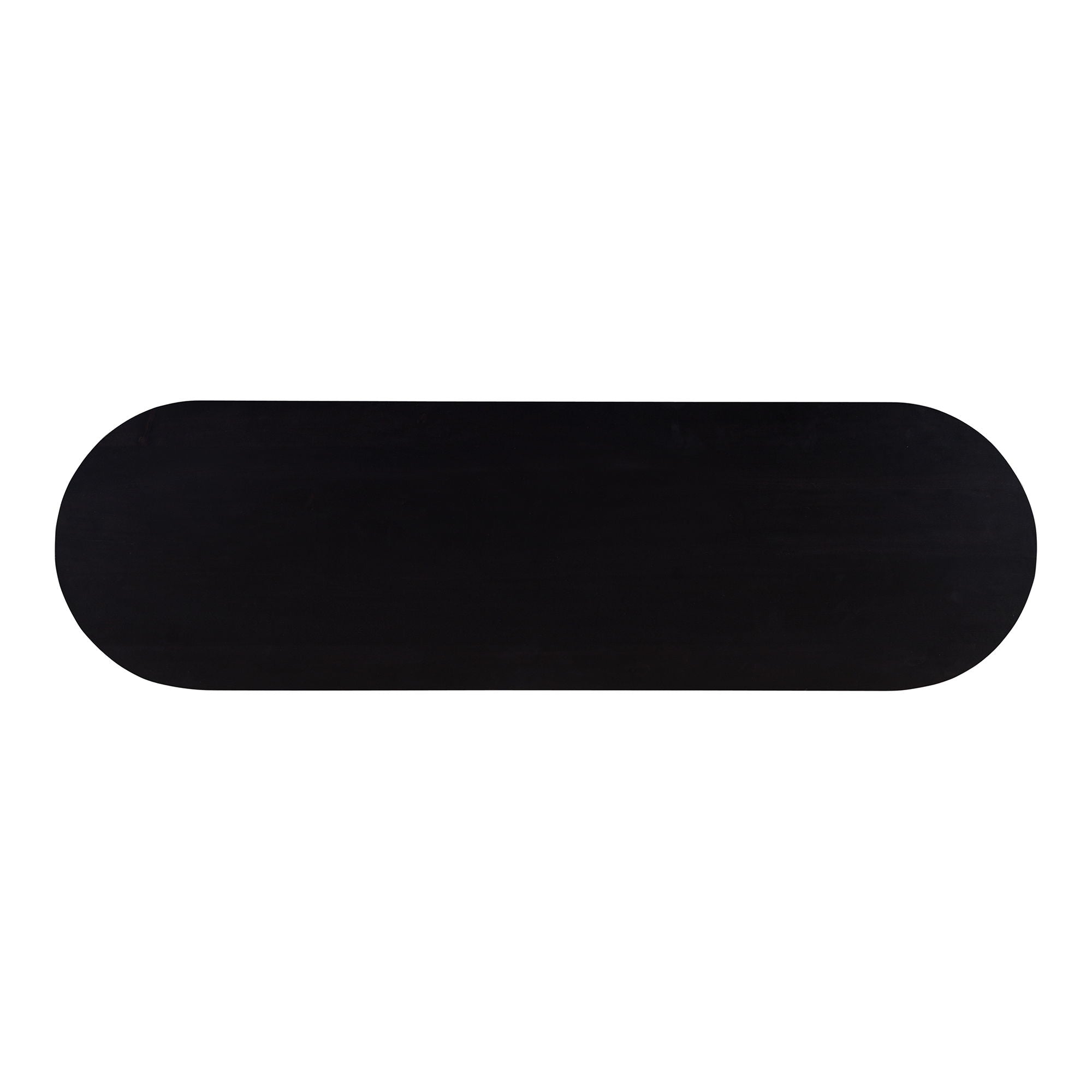Povera - Acacia Wood Console Table - Black