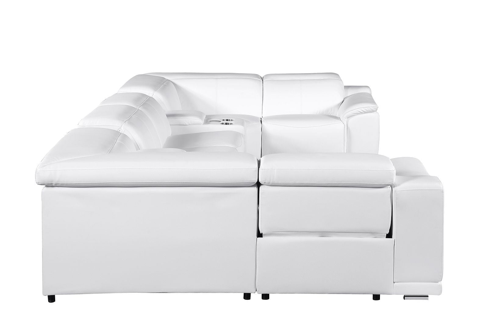 9762 - 8-Piece U-Shaped Sectional Sofa With 2 Power Recliners