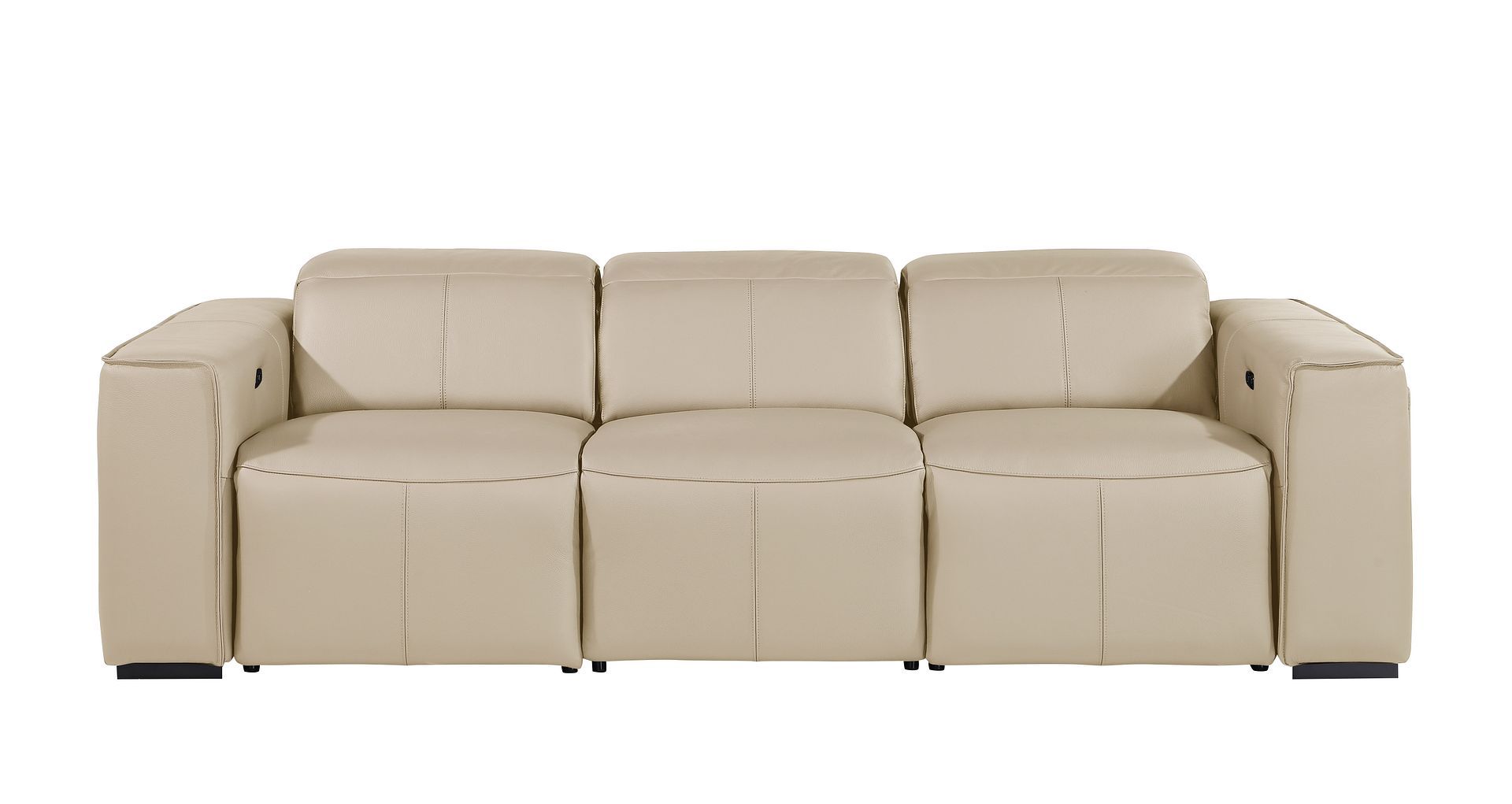 1224 - 3-Piece Modular Power Reclining Sofa In With 3 Power Recliners & Power Headrests