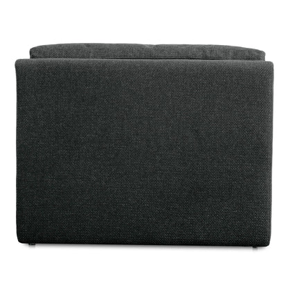 Miles - Outdoor Chaise - Charcoal