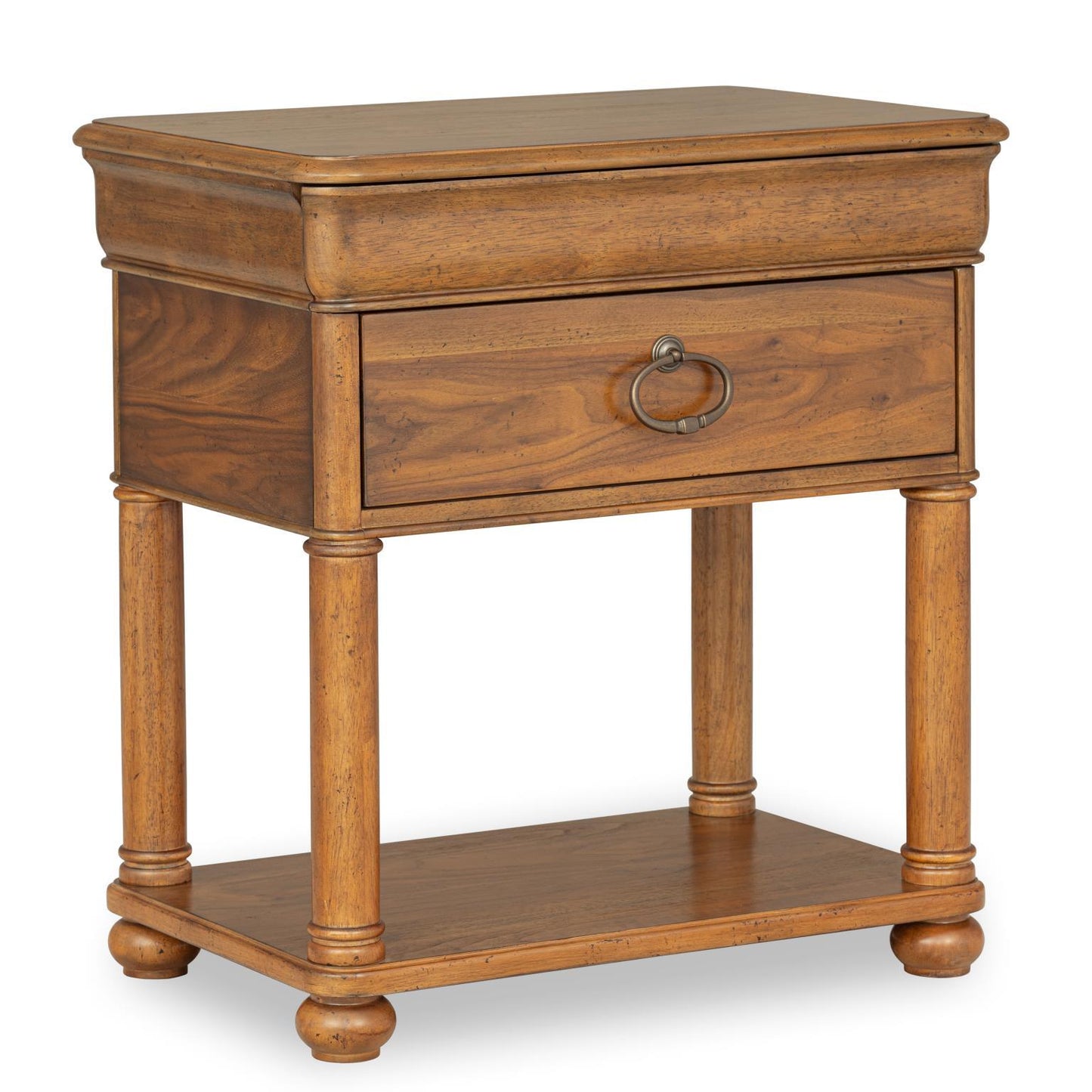 Echelon - Open Nightstand - Heritage Walnut
