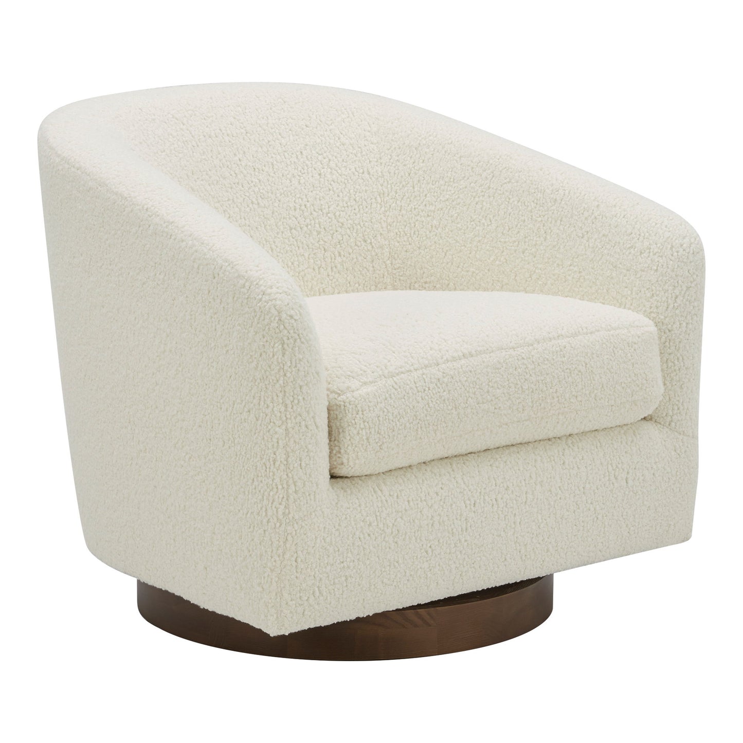 Oscy - Swivel Chair - White