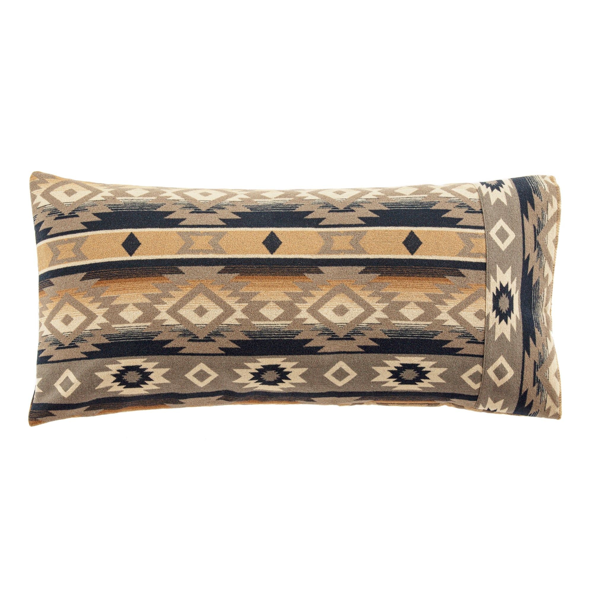 Taos - Full/Queen Wool Blend Blanket Set (Set of 3) - Multi Color