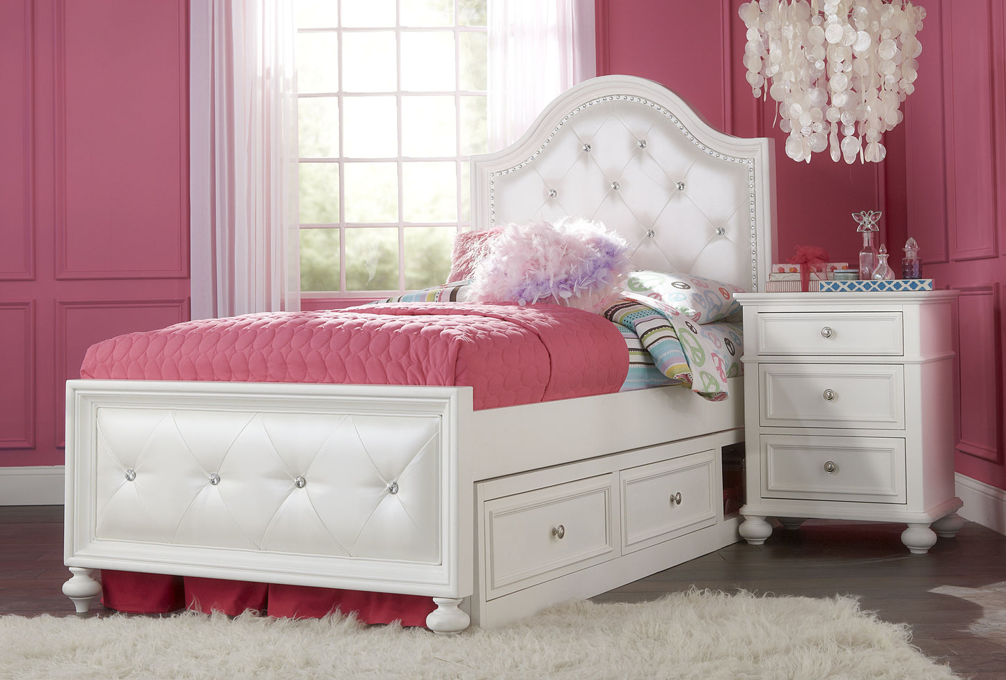 Madison - Nightstand - White