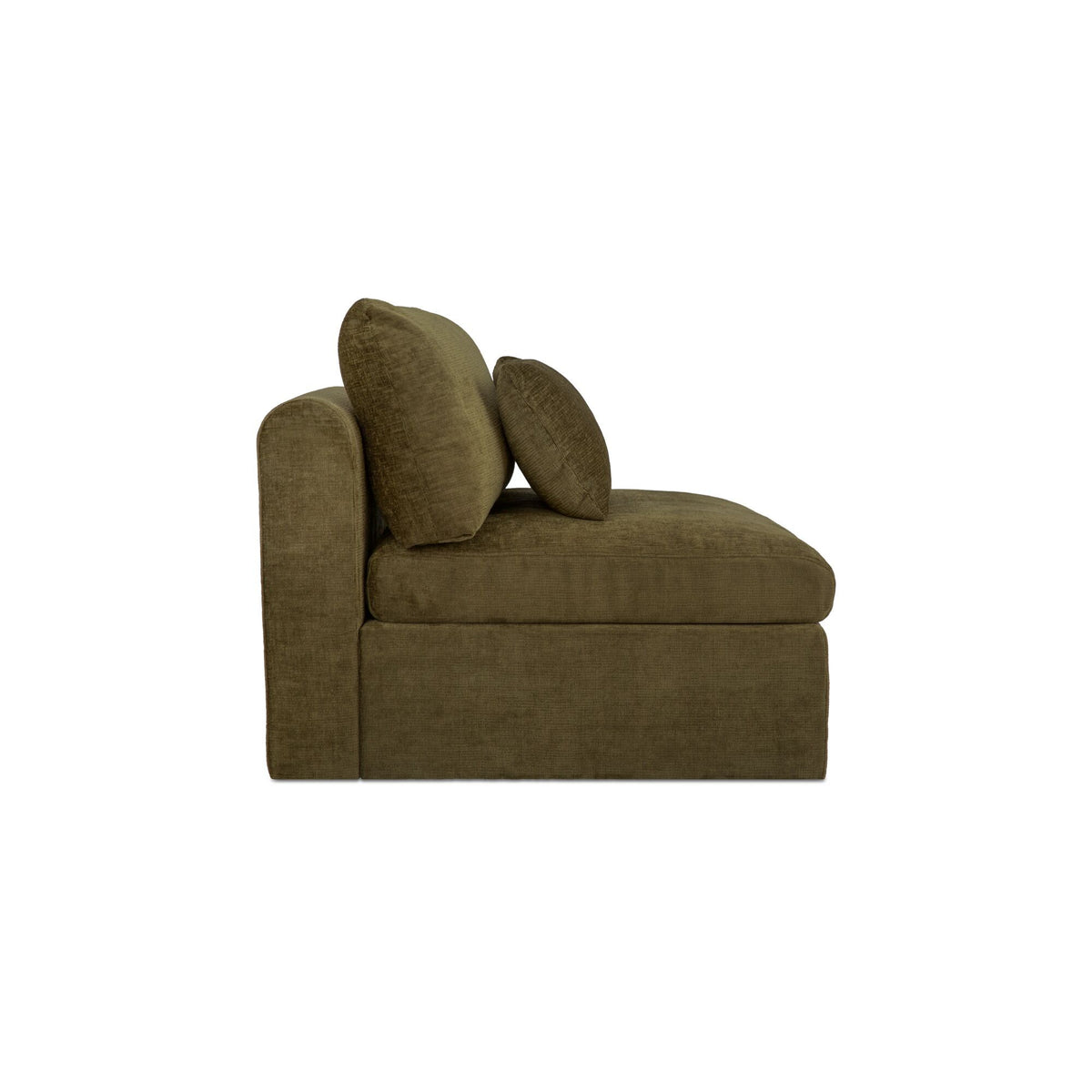 Swift - Slipper Chair - Dark Green