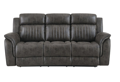 U8517 - Reclining Sofa / Reclining Loveseat / Glider Recliner - Charcoal