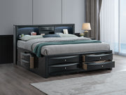 Glory Furniture - Marilla - Storage Bed With Lighting