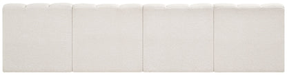 Arc - Boucle Fabric 4 Seats Modular Sofa