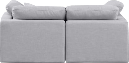 Indulge - Linen 2 Seat Modular Sofa
