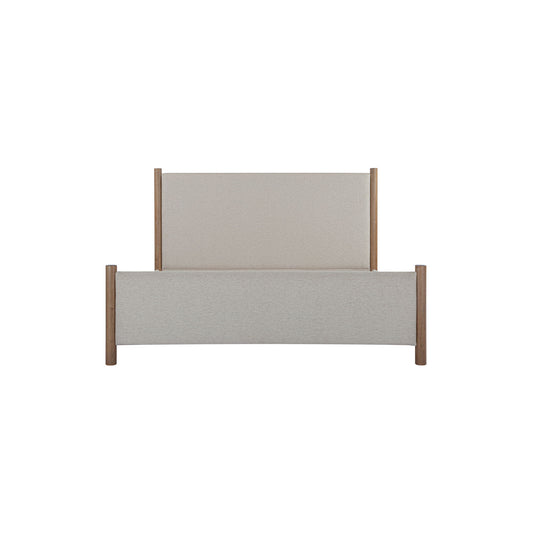 Warren - King Panel Bed - Beige