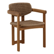 Alva - Outdoor Dining Chair - Light Brown