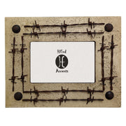 Barbwire - 4" x 6" Double Barbwire  - Cream