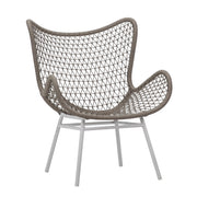 Carmen - Outdoor Occasional Chair - Sand And White
