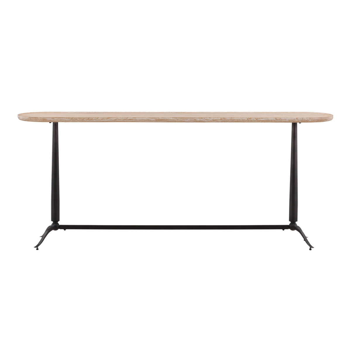 Fabiana - Console Table - Light Natural And Black