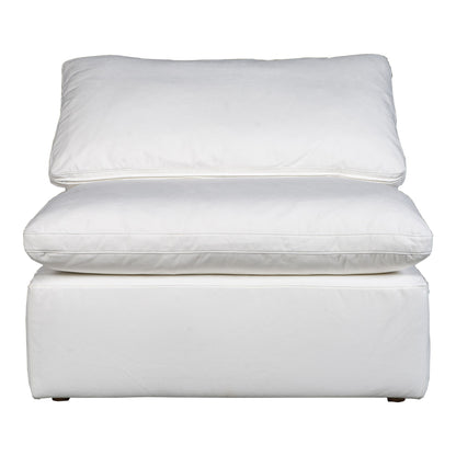 Terra - Livesmart Fabric Condo Slipper Chair - Cream