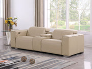1208 - Dual Power Reclining Console Loveseat