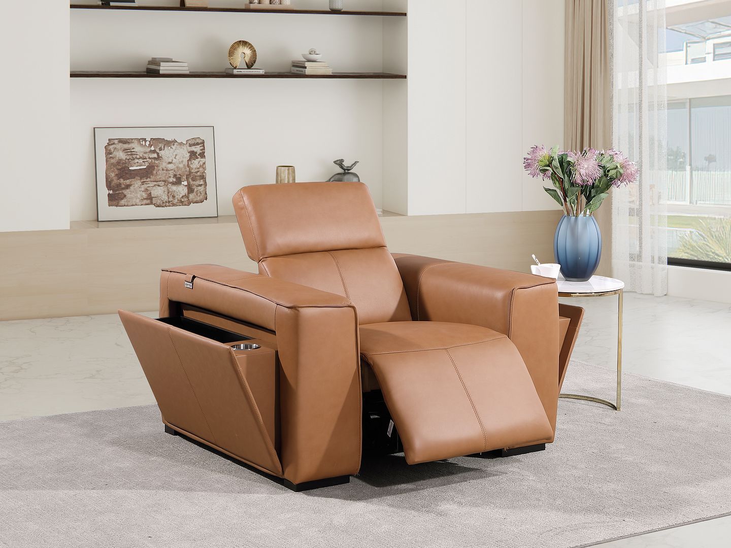 1126 Power Reclining Chair With Power Headrests