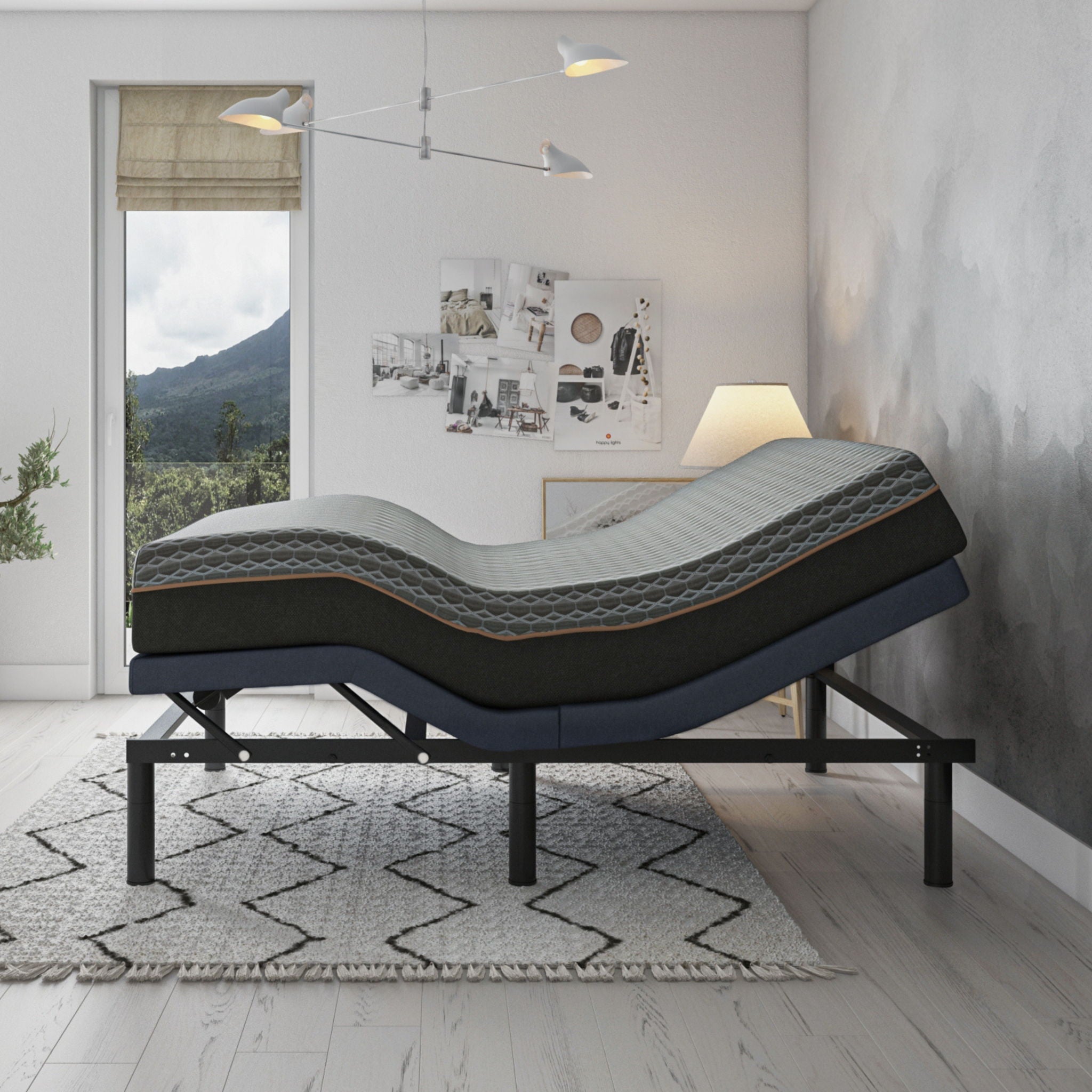 Bt3000 - Adjustable Bed Base With Head And Foot Position Adjustment