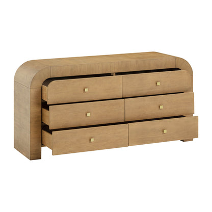 Hump - 6 Drawer Dresser