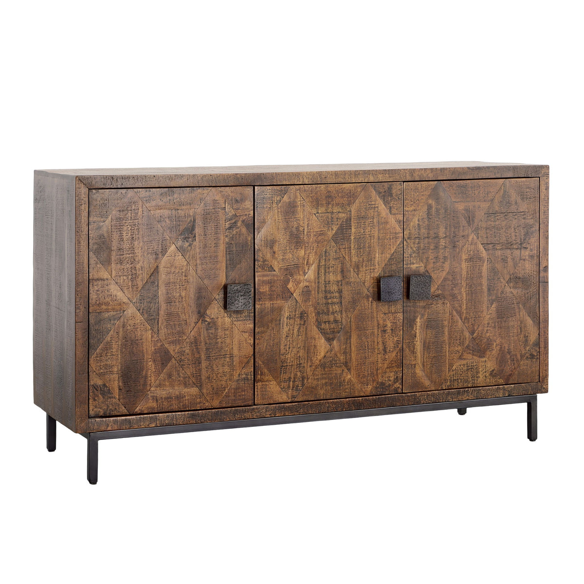 Bratman - Sideboard - Medium Brown And Antique Black