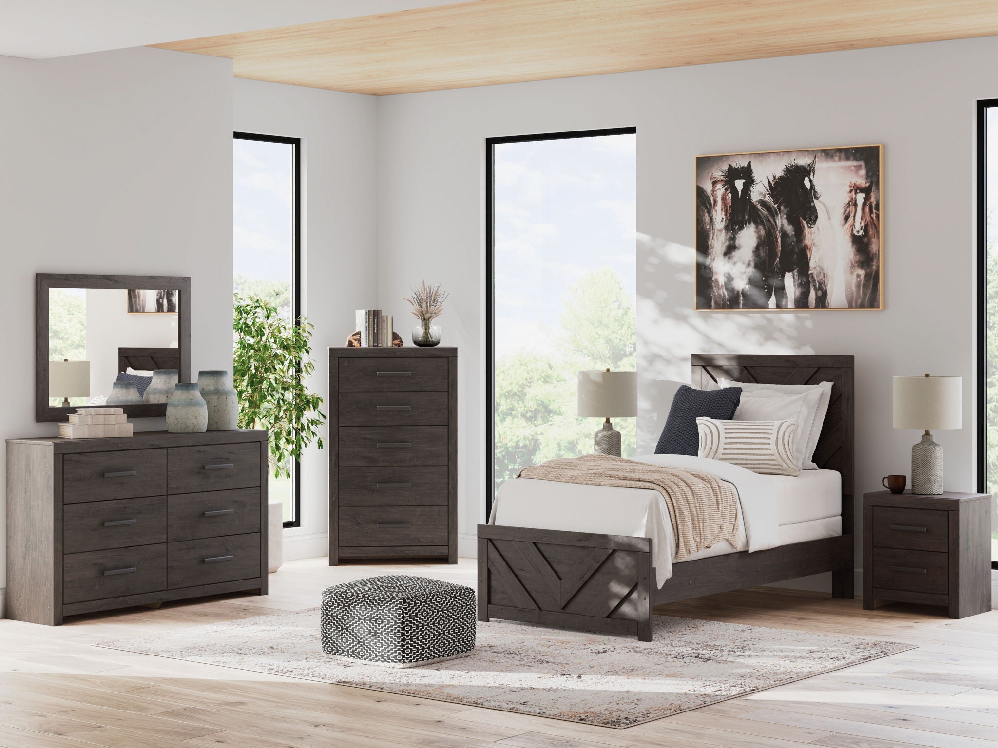 Prendonea Panel Bedroom Set