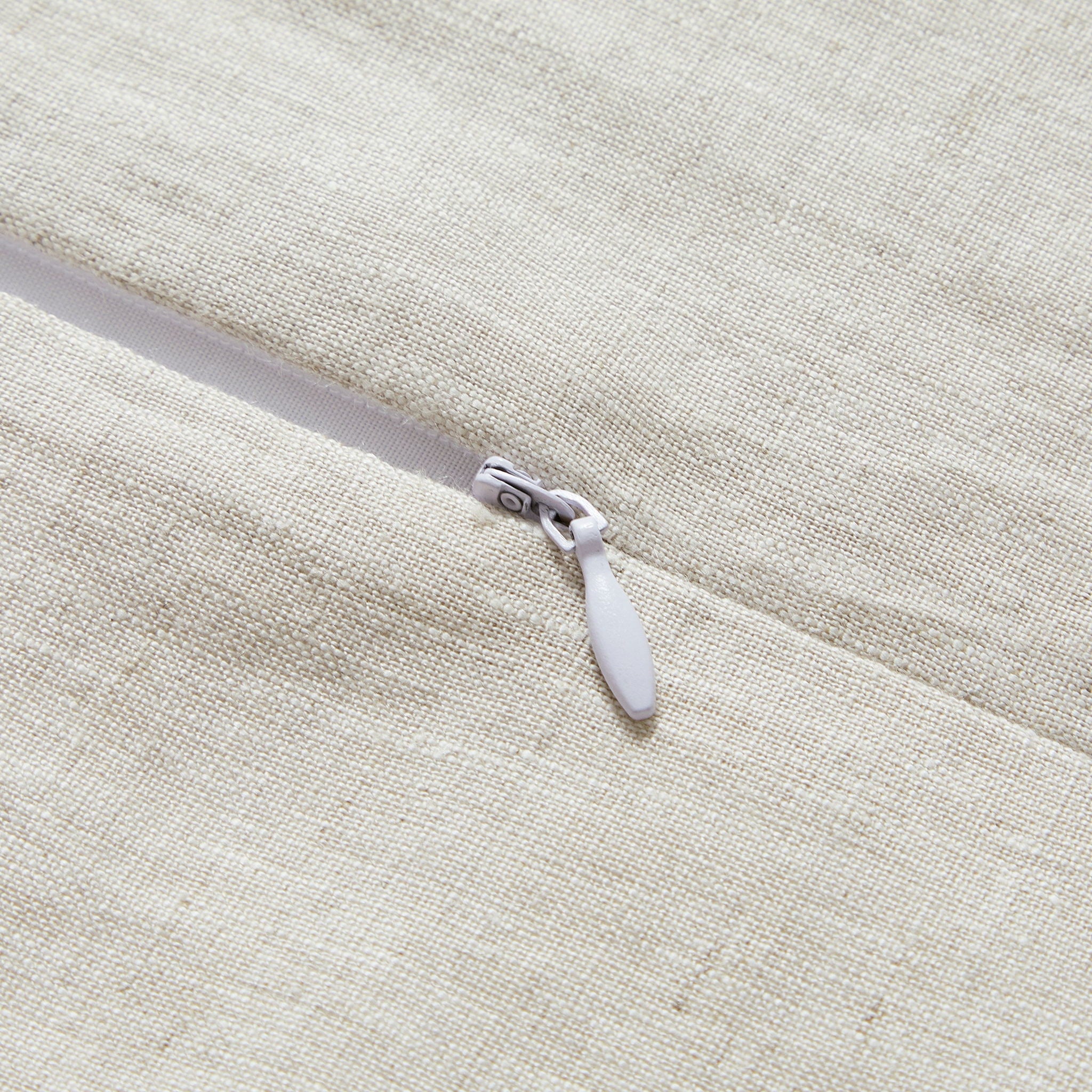 100% French Flax Linen - Euro Sham - Natural