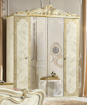 Leonardo - 4 Door Wardrobe - Beige