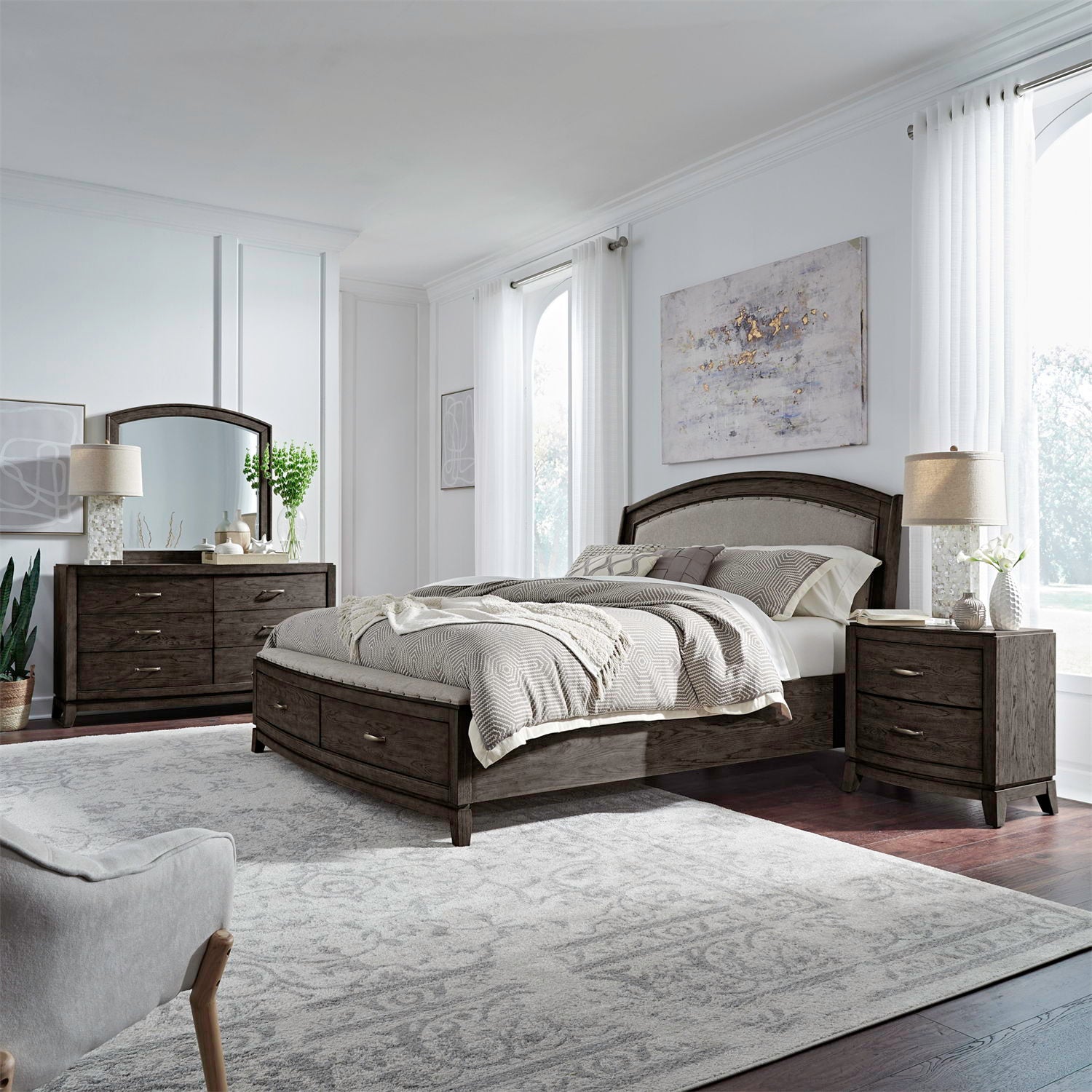 Avalon - Upholstered Bedroom Set