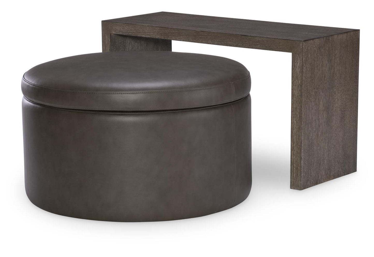 Luna Ravello - Swivel Ottoman On Casters