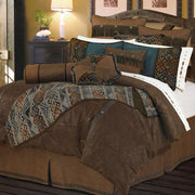 Del Rio - Twin Comforter Set (Set of 4) - Brown