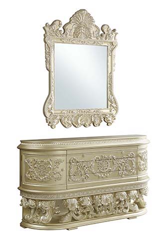 Vatican - Mirror - Champagne Silver Finish