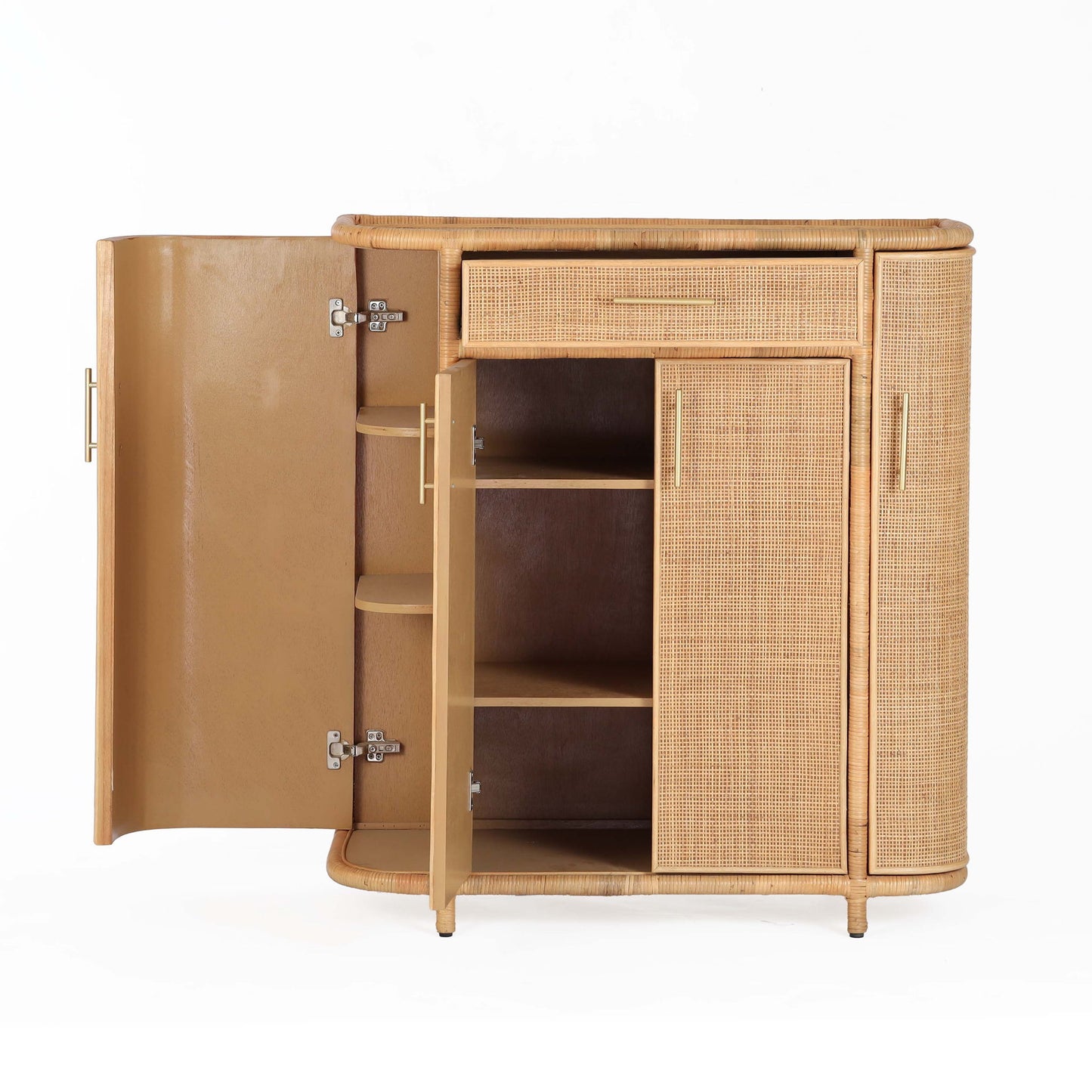 Tarot - Rattan Bar Cabinet - Natural