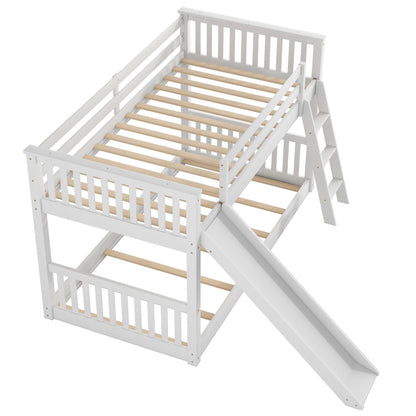 Bunk Bed & Convertible Slide And Ladder