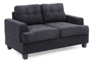 Sandridge - 36" Loveseat - Black