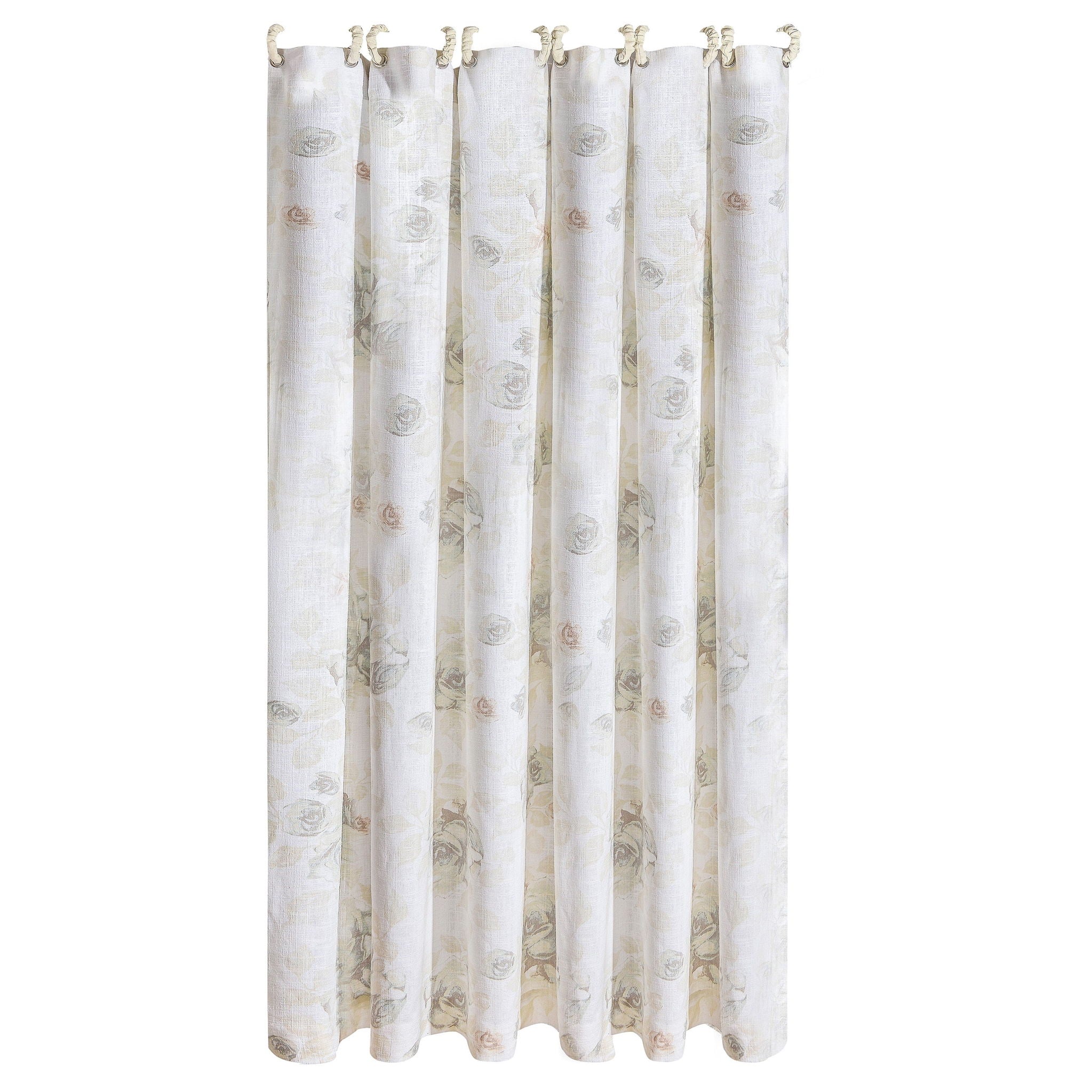 Rosaline - Shower Curtain - White